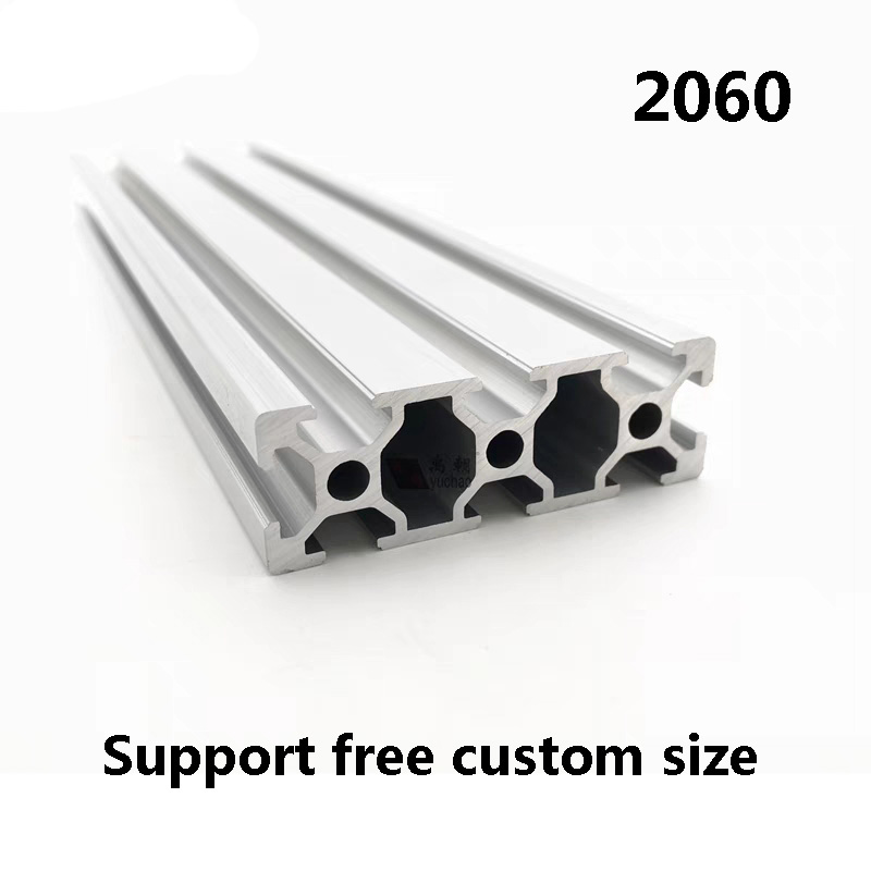 Aluminum T-Slot Profile - 1 pçs 2060 t slot de