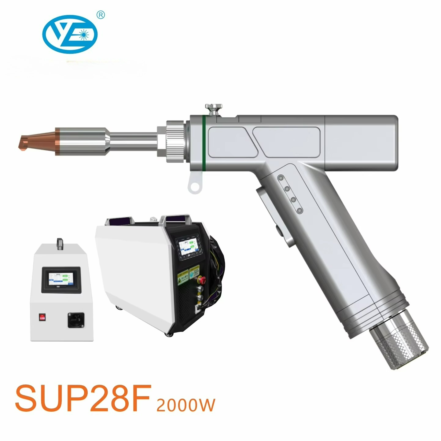Industrial Laser Welding Gun - NOVO SUP28T 2000W, Cabeça de Soldagem