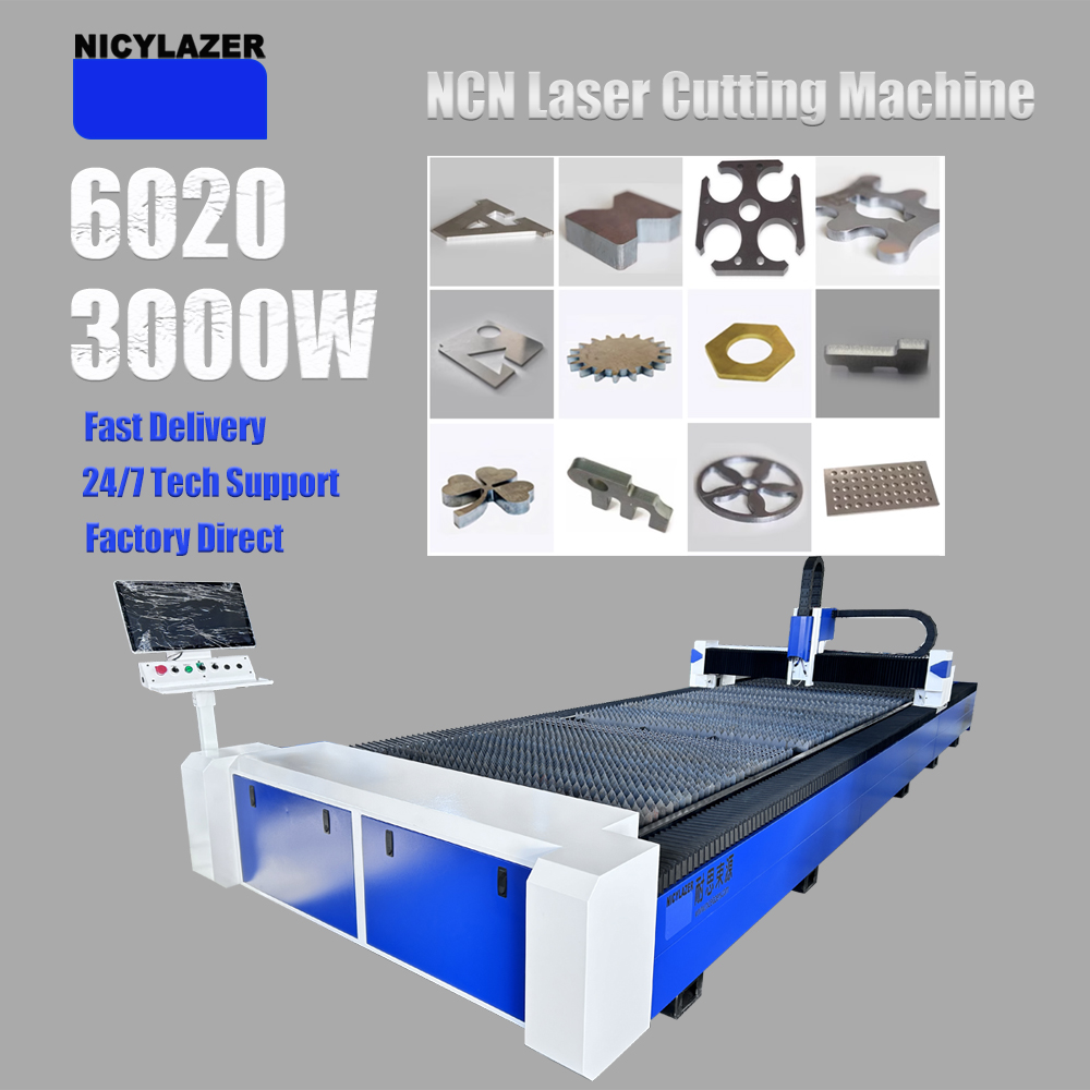 Industrial Laser Metal Cutter - Máquina de Corte a Laser de