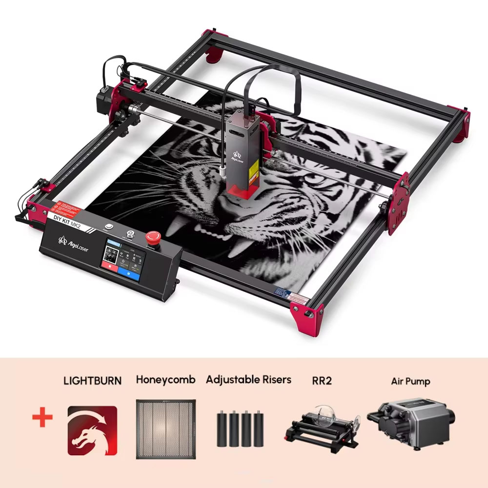 Acrylic Cutting Machine - Algolaser DIY KIT MK2 40*43cm Cortador