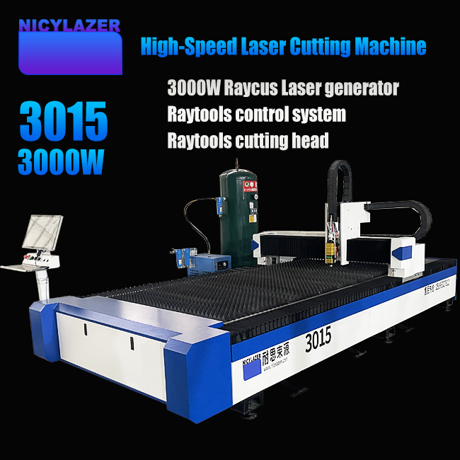 Industrial Laser Metal Cutter - Máquina de Corte a Laser de