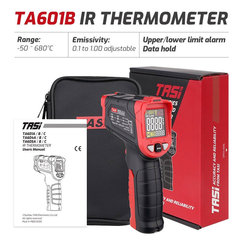 Termômetro Infravermelho TA601 - Industrial Laser Thermometer Gun avaliação e preço