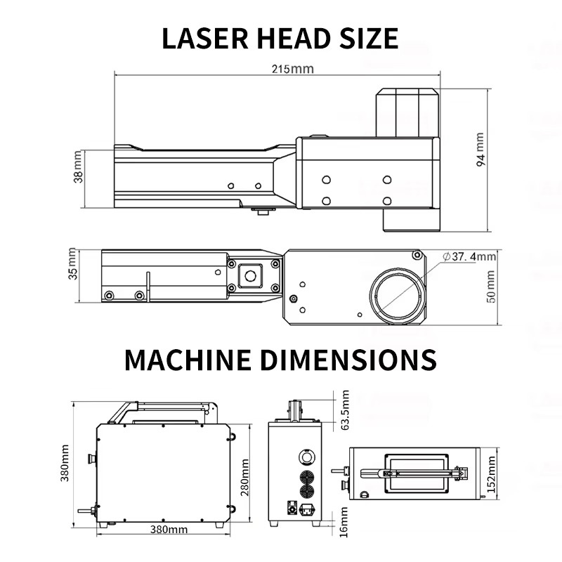 Máquina de Limpeza a Laser Por - Industrial Laser Rust Remover avaliação e preço