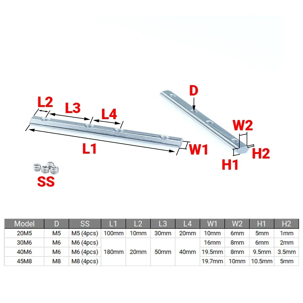 4 pces v-slot t-slot marceneir - Aluminum T-Slot Profile avaliação e preço