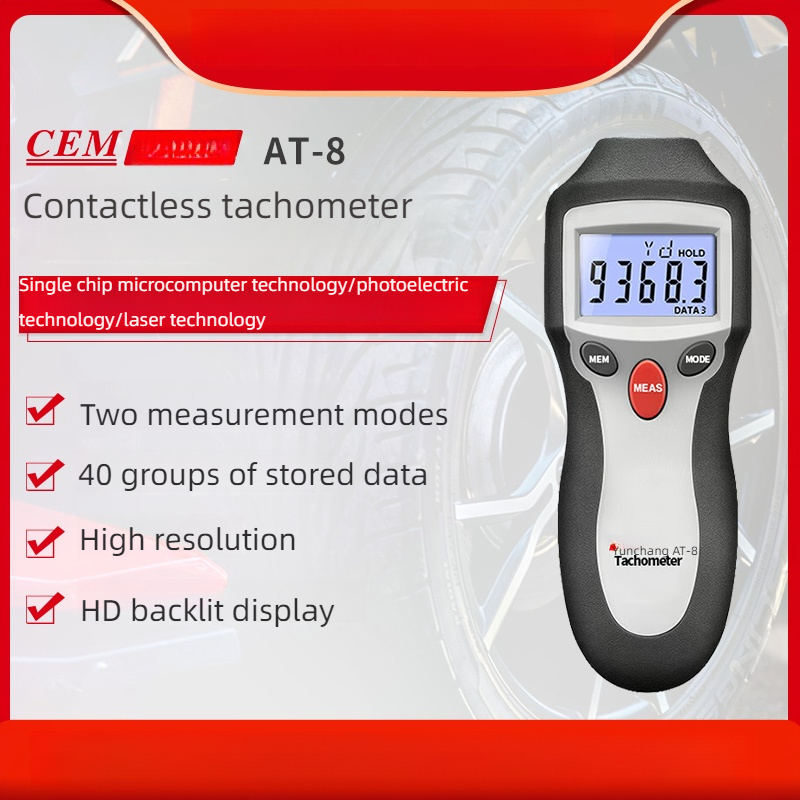 Tacômetro digital portátil sem - Industrial Laser Tachometer avaliação e preço