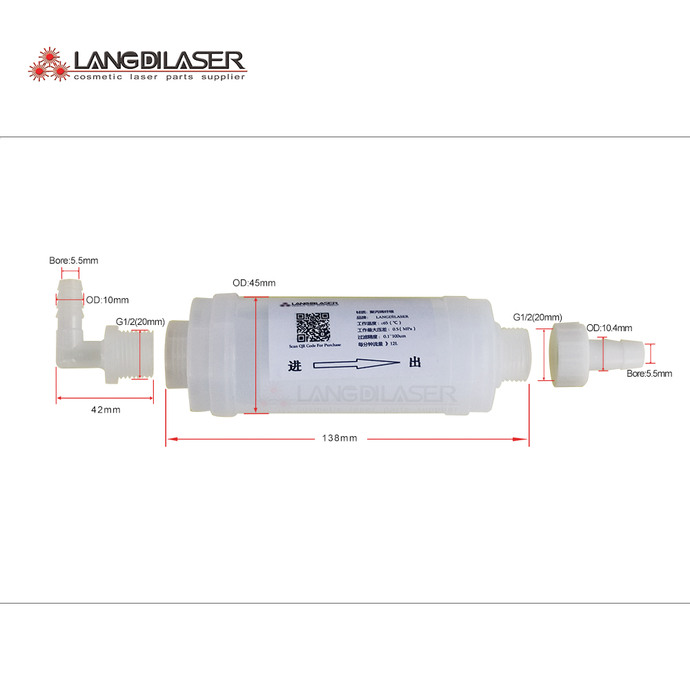 Sistema de filtro de água a la - Industrial Laser Hair Removal Machine avaliação e preço