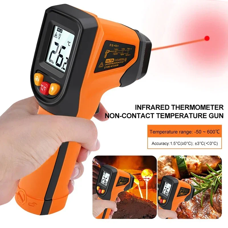 Termômetro infravermelho digit - Industrial Laser Thermometer Gun avaliação e preço