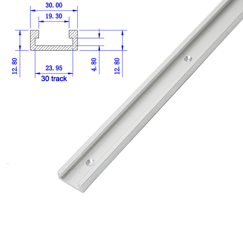 1pc 19/30/45/75 tipo t-trilhas - Aluminum T-Slot Profile avaliação e preço