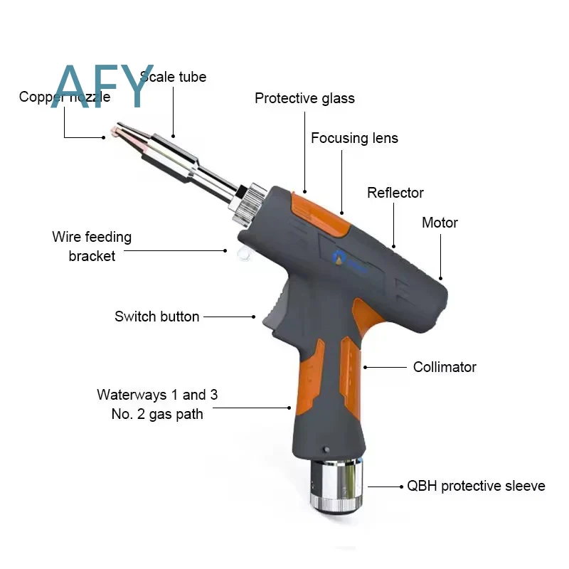 Pistola de Soldagem a Laser Po - Industrial Laser Welding Gun avaliação e preço