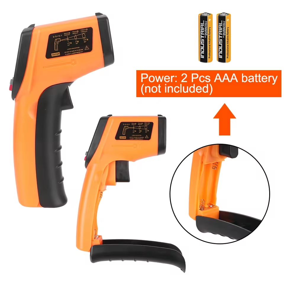 Novo Termômetro Digital Infrav - Industrial Laser Thermometer Gun avaliação e preço