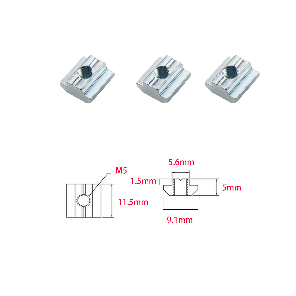 100 peças 2020 conjunto de con - Aluminum T-Slot Profile avaliação e preço