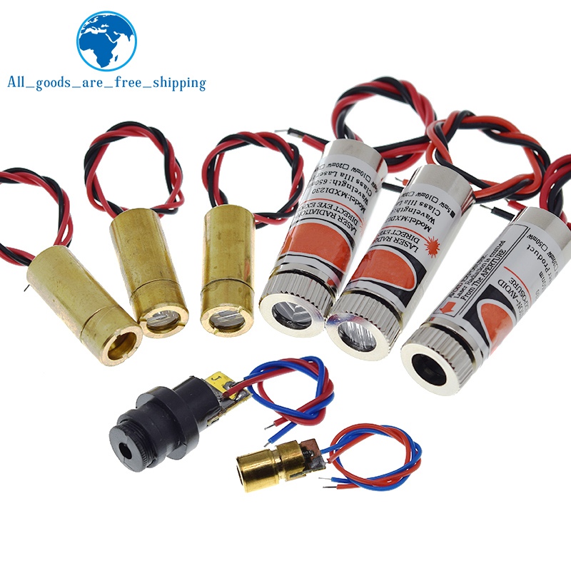 1/3 peças 650nm 5mW 6mm 9mm 12 - Laser Focus Lens avaliação e preço