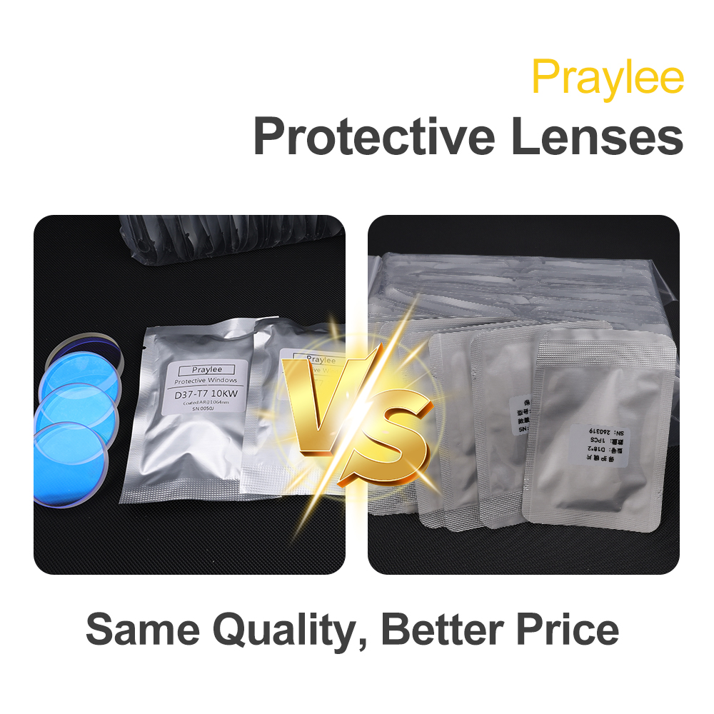 100 PEÇAS Janelas de Proteção  - Laser Focus Lens avaliação e preço