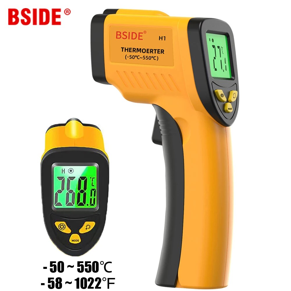 Termômetro infravermelho Digit - Industrial Laser Thermometer Gun avaliação e preço