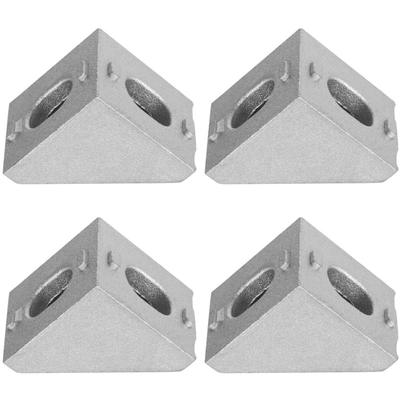 2020 suporte de canto 40 pçs e - Aluminum T-Slot Profile avaliação e preço
