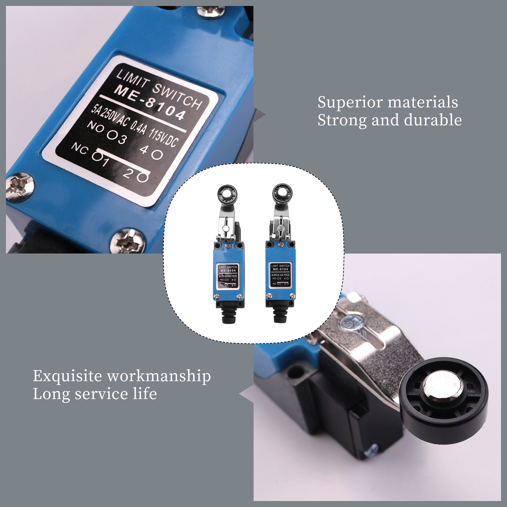 B50C 10 Peças ME-8104 Interrup - Limit Switch Cnc avaliação e preço