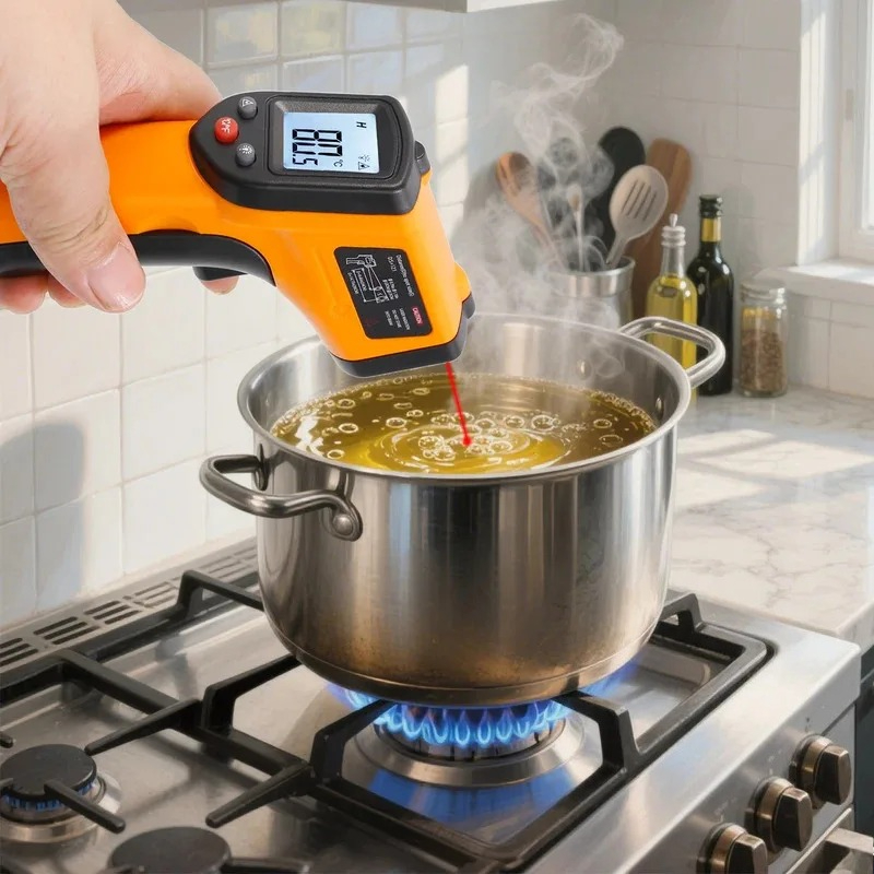 Termômetro Infravermelho Portá - Industrial Laser Thermometer Gun avaliação e preço