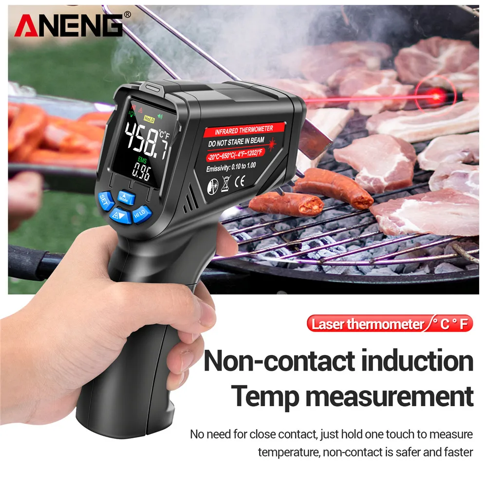 Termômetro Infravermelho Digit - Industrial Laser Thermometer Gun avaliação e preço