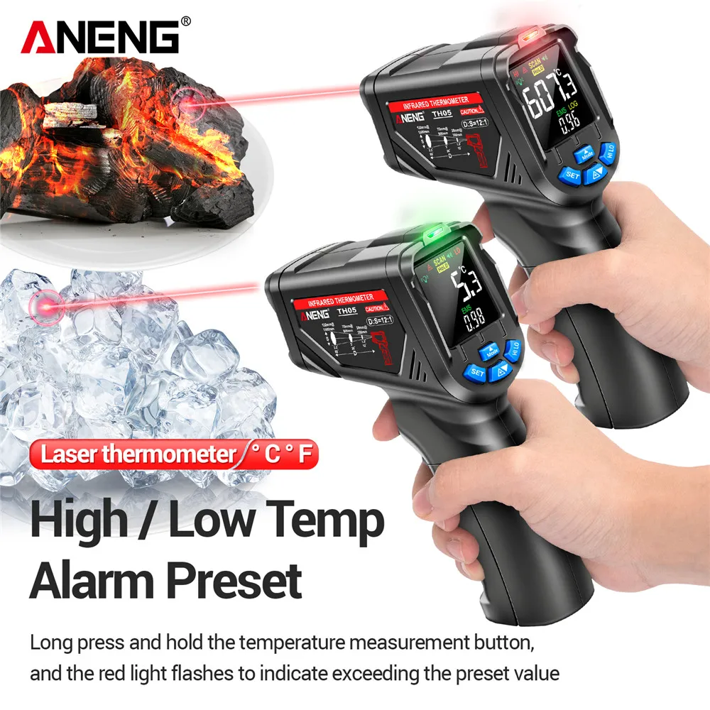 Termômetro Infravermelho Digit - Industrial Laser Thermometer Gun avaliação e preço