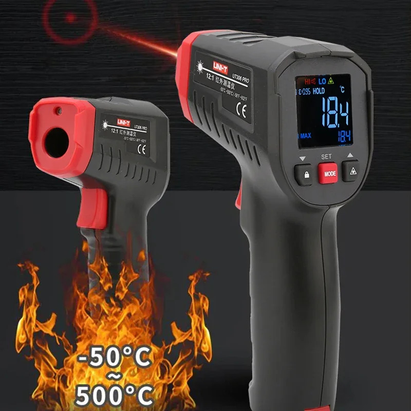 Termômetro digital UNI-T, sem  - Industrial Laser Thermometer Gun avaliação e preço