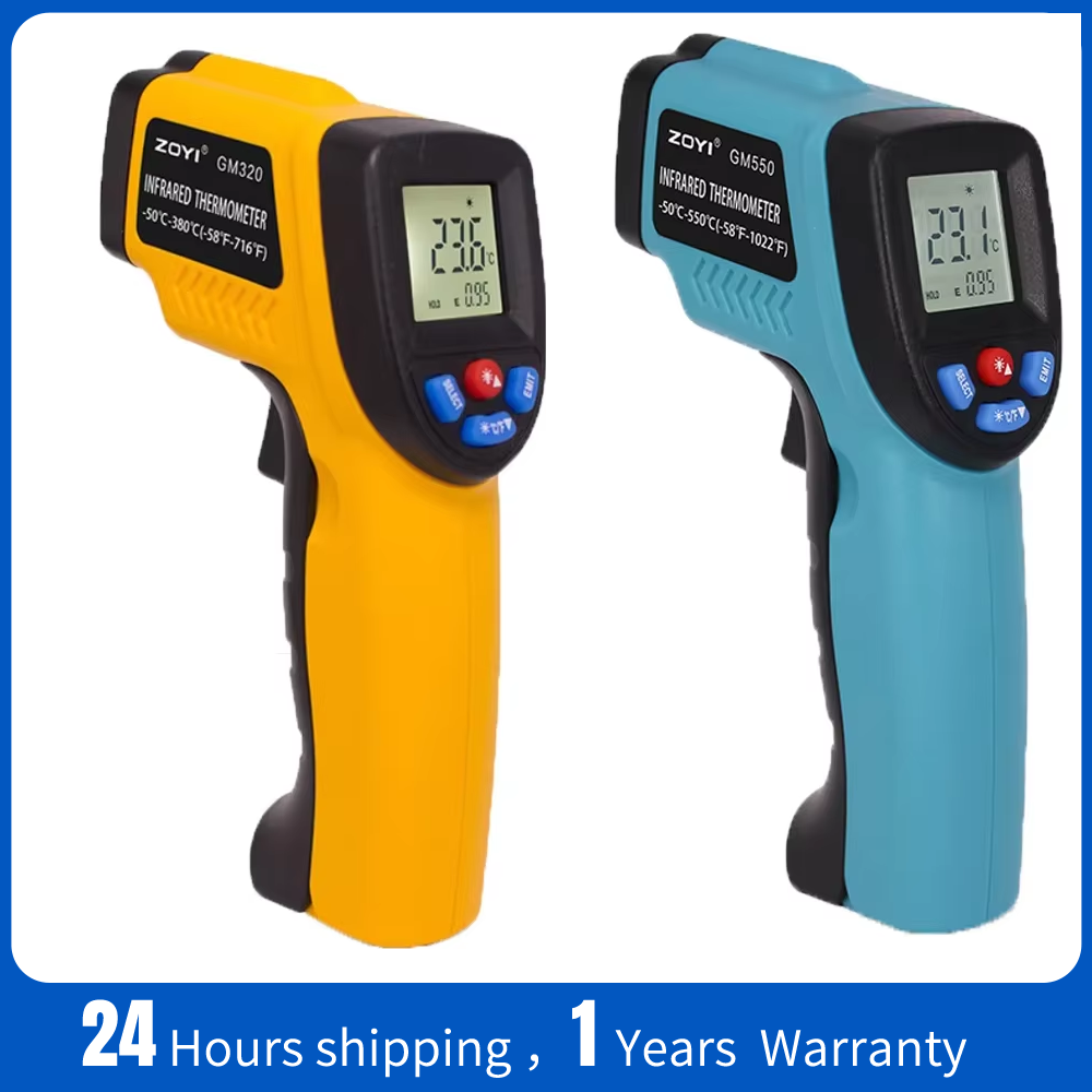 Termômetro Infravermelho Portá - Industrial Laser Thermometer Gun avaliação e preço